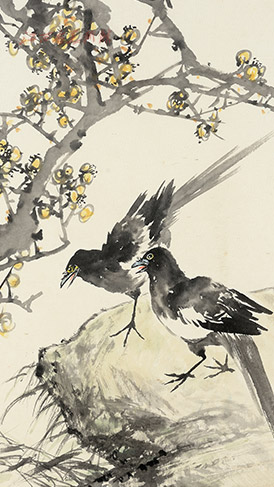 郑禹林<br>《喜上眉梢》